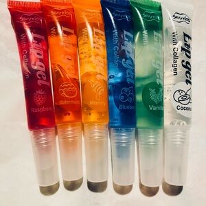 Sexy Kiss Lip Gel Set with Collagen 6 pieces